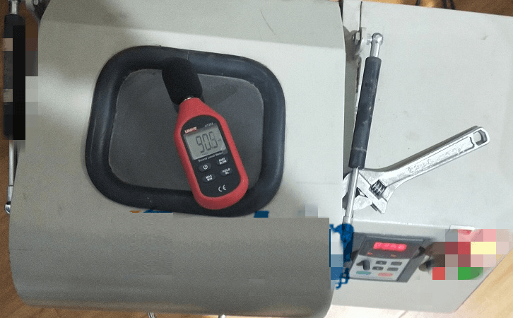 長沙某品牌行星式91免费黄色电影工作聲音分貝值