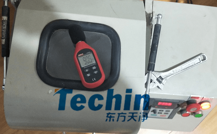 長沙某品牌行星式91免费黄色电影工作聲音分貝值